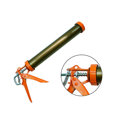 15 Inch MH Sealant Gun 20oz Sausage Pack and Bulk 18 Thrust Ratio Aluminum Barrel