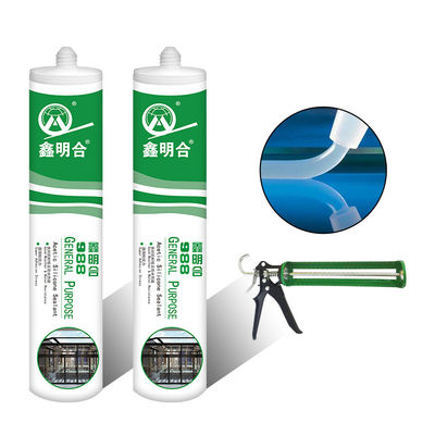 Good price 300ml MH988 Acid Sealant 100% Water Proof Acetic Caulking Silicone Adhesive Sealant online