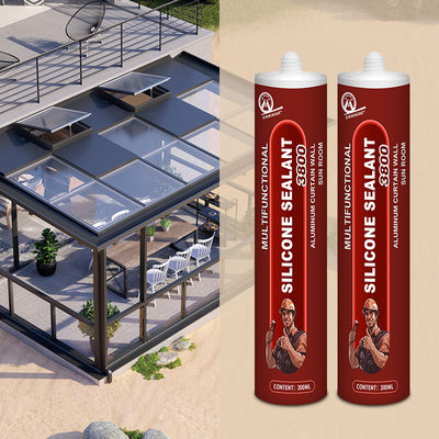 Good price MH3800 Structural Sealant Low Odor Strong Adhesion Interior Exterior Waterproof Sunroom Neutral Silicone Sealant for Doors online