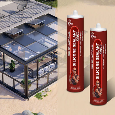 Good price Silicone Structural Sealant for Low Temperature Black White Weatherproof Neutral Wall Repair Paste Hdpe Glass Sealant Tube online