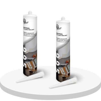 Good price MH995 Silicone Sealant Waterproof Glass Window Tile Aluminium Construction 100% Clear Transparent Adhesive with Mixture online