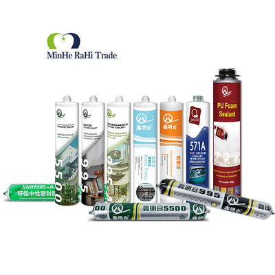 Good price 590ml Sausage Adhesive Sealant for Anthracite Brilliant Cement Grey Anti-crack and Mildew Resistant Glazing Brown Jasmine online