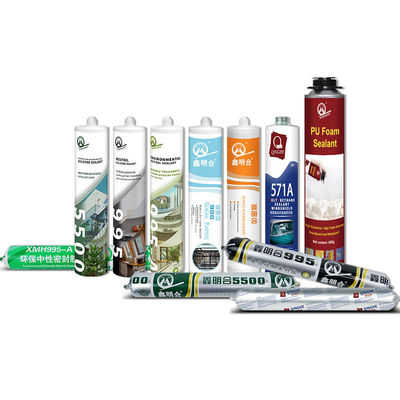 Good price 300ml Cartridge Mixture Adhesive Sealant for Dark Grey Chocolate Silicone Pu Window Door Frame Multi Purpose Volume 300ml online