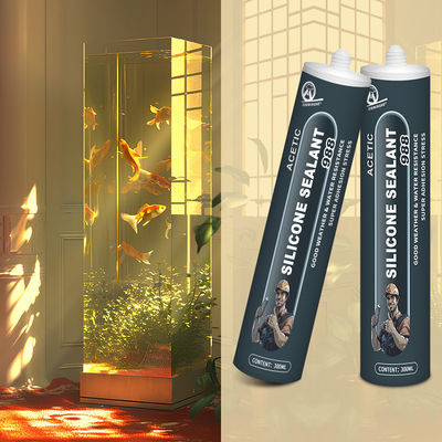 Good price MF Mixture MH988 Acetic Silicone Sealant Clear Waterproof For Seal Water Tank online