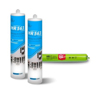Good price Low Temperature Silver Color MH563 Silicone Sealant for Structural Construction and Fireproofing in 300ml Cartridge online