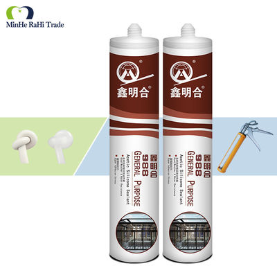 Good price White Clear OEM General Purpose Silicone Sealant Fast Curing Acetic Cure Adhesive for Kitchen online