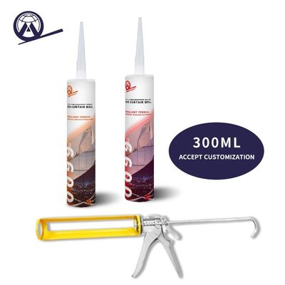Good price MH6600 Caulk Sealant 310ml Double Glazing Non Acetic Fire Proof Anti Mold Odorless Clear Glass Silicone Sealant Adhesive online
