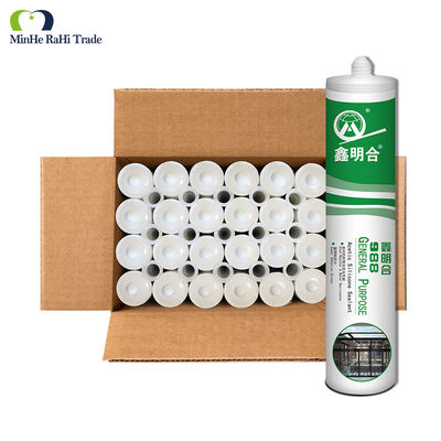 Good price Window Frame Mixture Acid Sealant MH988 Acetic Waterproof Adhesive for Fish Tank online