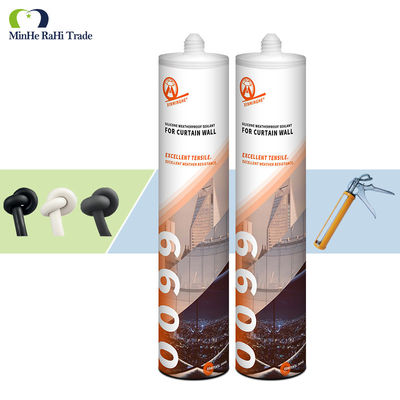 Good price EINECS No. 613-154-4 MH6600 Caulk Sealant Transparent White Neutral Silicone Adhesives Sealants for Auto Body Sealing online