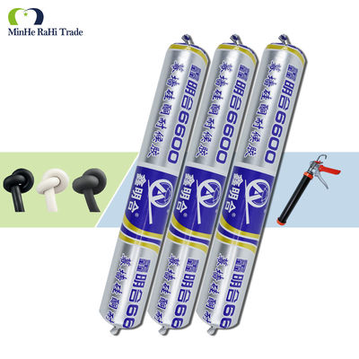 Good price MH6600 Caulk Sealant Non Acid Sausage Neutral Structural Door and Windows Fire Rated RTV Silicone Sealant 800g Viscosity online