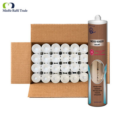 Good price MH Anigre Veneer Sealant OEM 300g Seal Bond Adhesive Beech Wood Veneer Art Deco Panels MS Modified Silicone Sealants online
