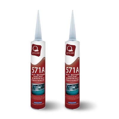 Good price Volume 600ml Sausage PU Sealant Black Color Auto Car Bus Glass Windshield Bonding Pu Urethane Sealant Adhesive MH571A online
