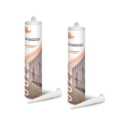 Good price MH7700 High Temp Resistance Anti-Mold Clear White Silicone Sealant for Curtain Wall Metal to Metal Structural Bonding online