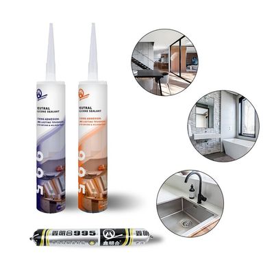 Good price Bonding Strength MH995 Silicona Sealant Weatherproof Black Structural Adhesive for Quick-dry Roofing Caulk and Glass Sealing online