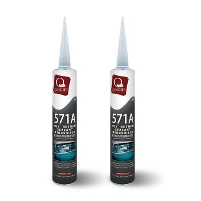 Good price PU Sealant MH571A Black PU Windshield Auto Glass Waterproof Sealant Adhesive online