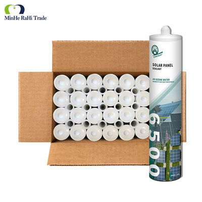 Good price MH6500 Silicone Sealant for Mobile Home Waterproof Black Neutral Cure Rv Solar Panel Pv Module Seal online