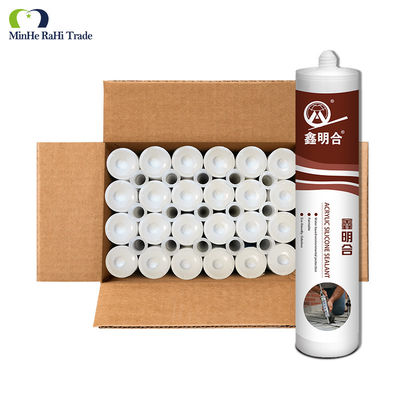 Good price Water-based Acrylic Silicone Sealant for Duct Pipe Sealing and Gap Filling 12 Months Shelf Life online