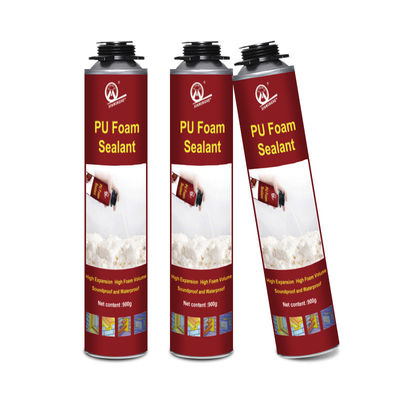 Good price Strong Adhesion Polyurethane Adhesive Sealant Insulation Spray PU Foam 80 Times Expanding online