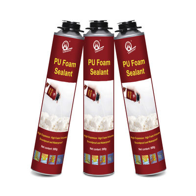 Good price Professional Fire Resistance Polyurethane MF Mixture PU Foam Spray Sealant for Door and Windows Construction 750ML Great online