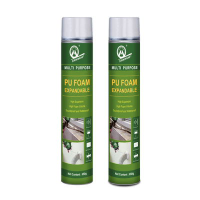 Good price 750ml One Component Polyurethane Foam Spray for Fire Retardant Sealing of Air-conditioning Holes and Gap Filling online