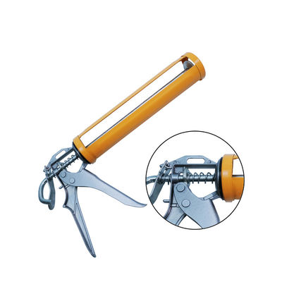 Good price Heavy Duty MH Sealant Gun Yellow Rotating Pivoting Barrel 10 oz Caulk Gun online
