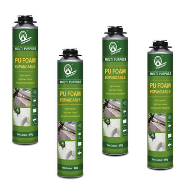 Good price Polyurethane PU Foam Adhesive Sealant for EINECS No. 618-498-9 Construction Windows Door Frames High Expanding Soundproof online